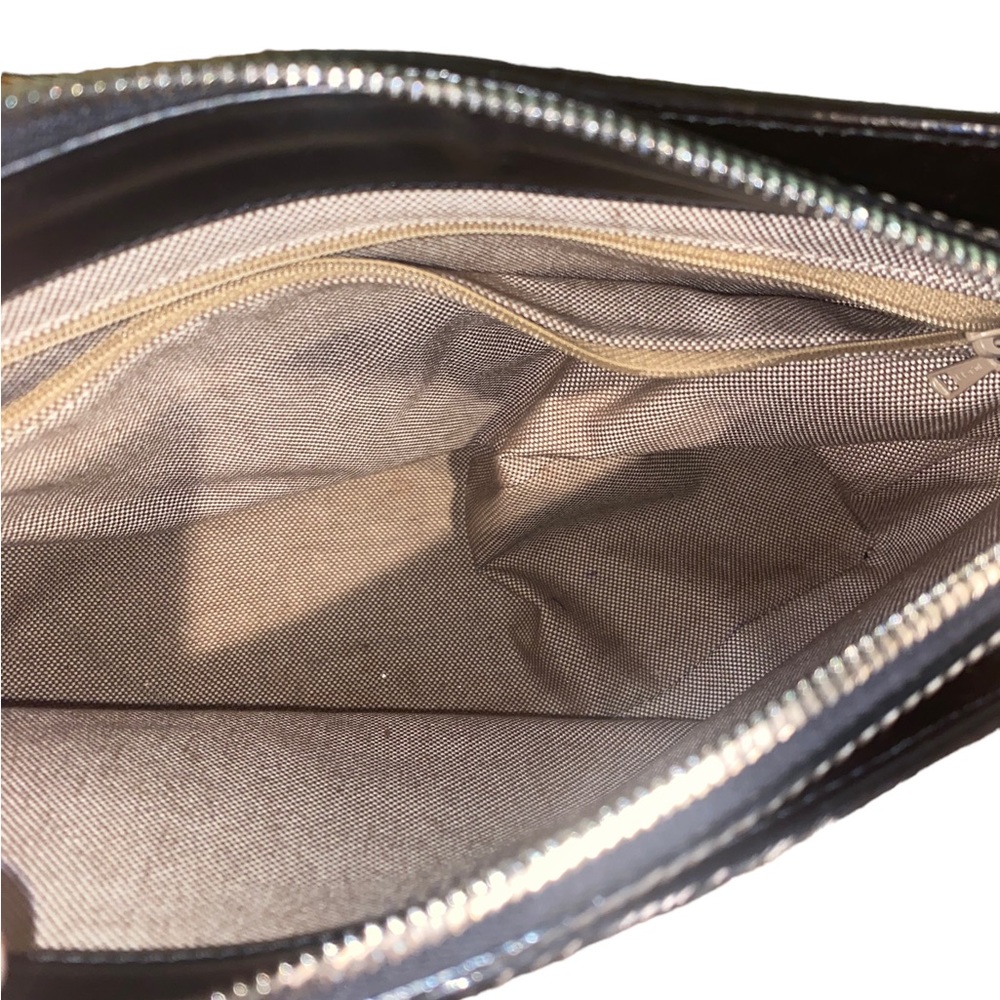 Dooney and Bourke Y2K handbag. Black leather - Picture 3 of 7